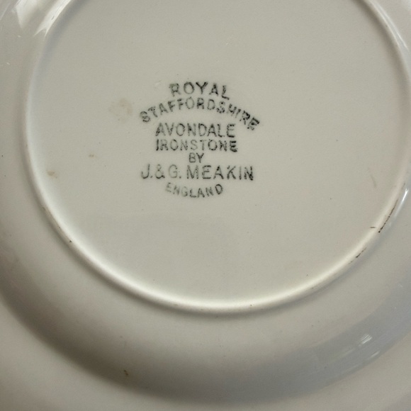 Royal Staffordshire Avondale Ironstone Bread/Dessert Plate 7” EUC Vintage - Picture 2 of 4